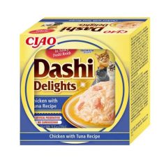 CHURU gato Dashi delight pollo atun