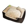 KUBICAMA cuna laponia marrón 75x63x24 cm
