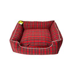 KUBICAMA cuna Escoc s rojo