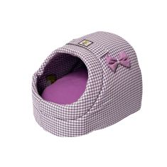 KUBICAMA igl Vichy malva 42*37*30 cm