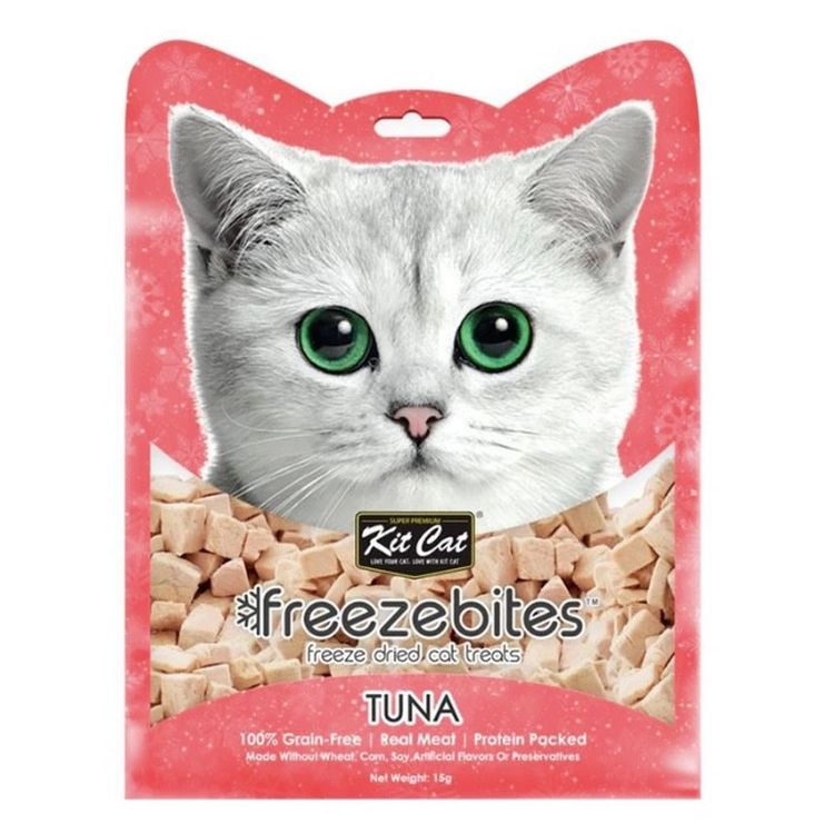 KIT CAT gato snack FreezeBites atun 15 gr