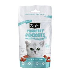 KIT CAT gato snack Purrfect Pockets Skin & Coat Care 60 gr