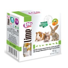ICA Lolo roedor bloque de lima naranja 40 gr