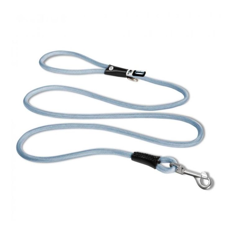 CURLI perro correa strech confort azul claro M 0,8x180 cm