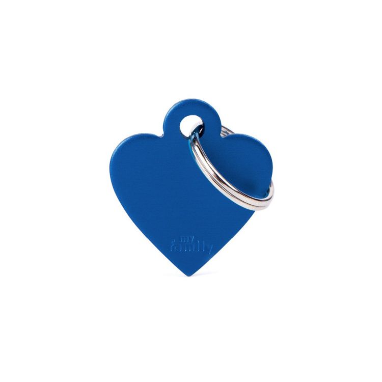 MY FAMILY corazón azul