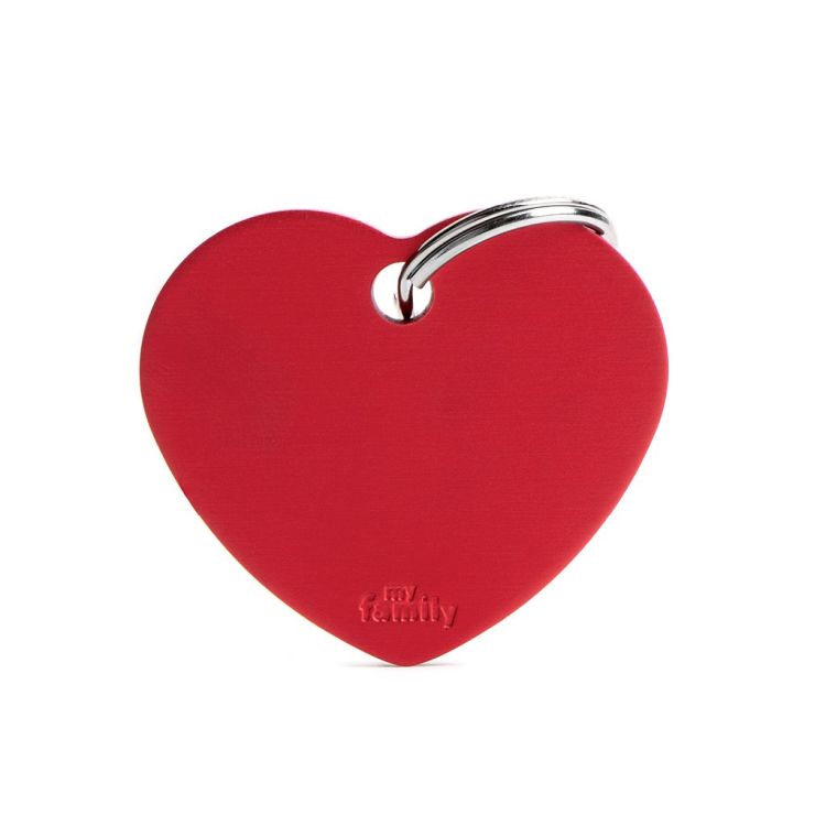 MY FAMILY corazón rojo