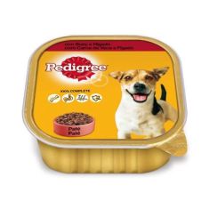 PEDIGREE perro adulto buey higado tarrina 300 gr