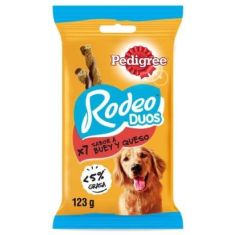 PEDIGREE perro snack Rodeo duo queso buey 123 gr