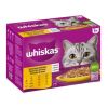 WHISKAS gato adulto aves pouch 12x85 gr