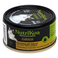 NUTRIKOA gato adulto casera hairball lata 70 gr