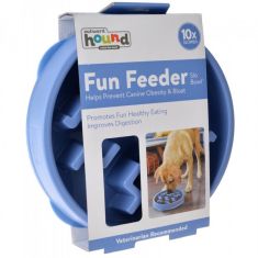 OUTWARD HOUND comedero Slow azul