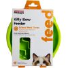 OUTWARD HOUND COMEDERO SLOW GATO VERDE S