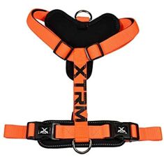 NAYECO perro arnes X-trm cronos neon naranja