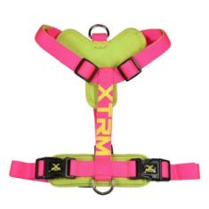 NAYECO perro arnes X-trm cronos neon fucsia
