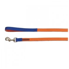NAYECO perro correa X-trm premium naranja y azul 15 mm x 120 cm