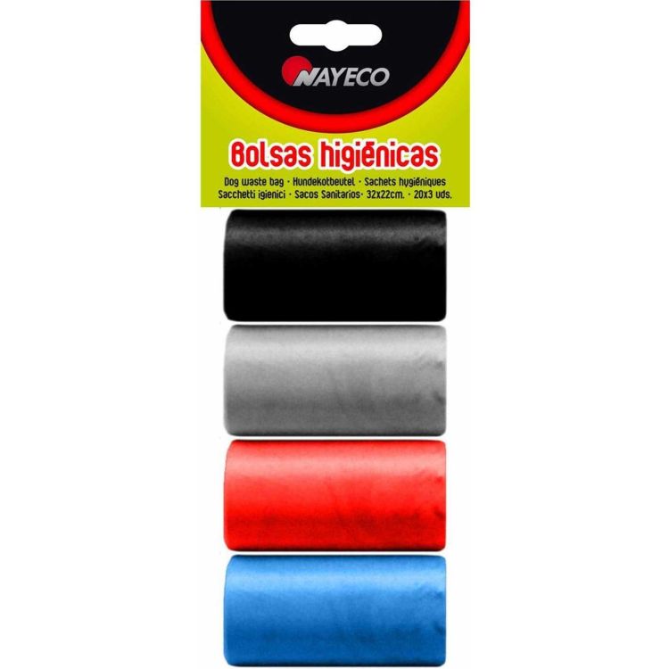 NAYECO bolsas higiénicas colores 4x20 ud