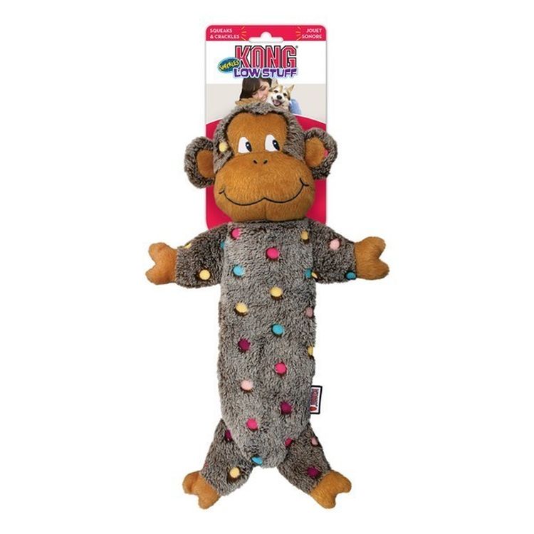 KONG perro juguete mono low stuff talla l