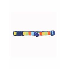 PAWISE gato collar rallas azul 20x30 cm