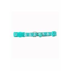 PAWISE gato collar anclas verde 20x30 cm