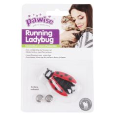 PAWISE gato juguete Mariquita 4.5 cm