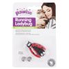 PAWISE gato juguete mariquita 4.5 cm