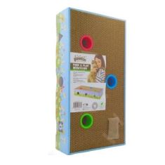 PAWISE rascador interactivo 46x23 cm