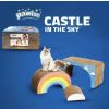 PAWISE gato rascador castillo en el aire 3 en 1 44x22 cm