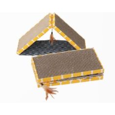 PAWISE rascador carton plegable
