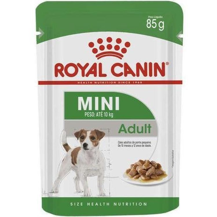 ROYAL CANIN perro adulto mini pouch 85 gr