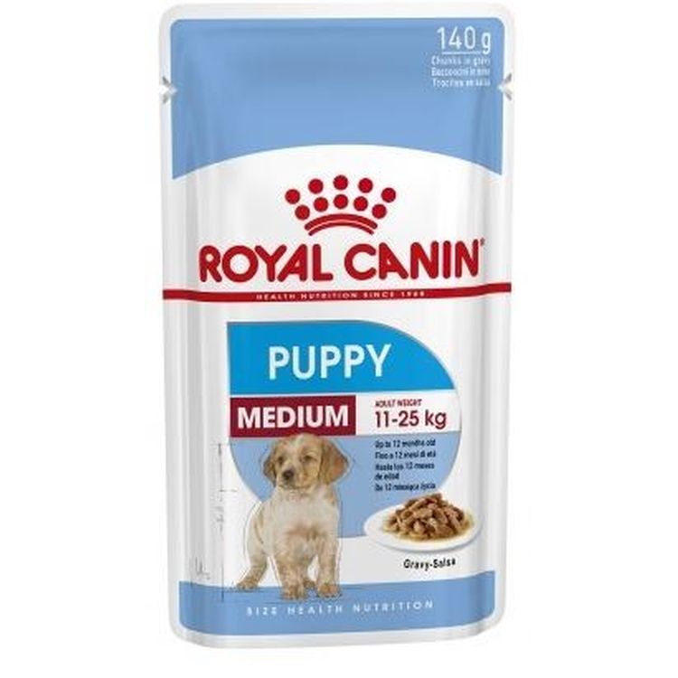 ROYAL CANIN perro puppy medium pouch 140 gr