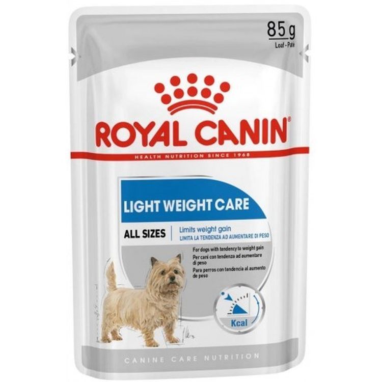 ROYAL CANIN perro adulto light pouch 85 gr
