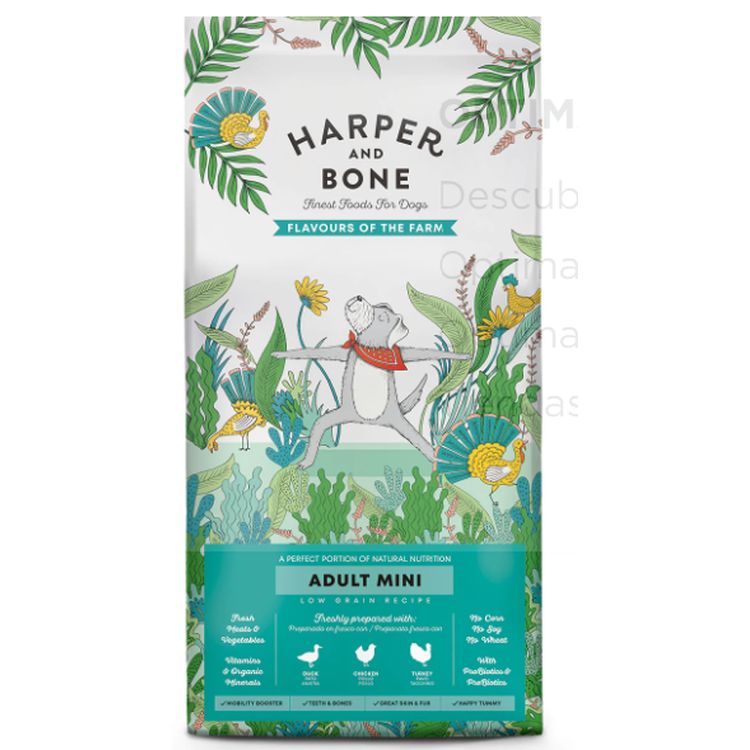HARPER & BONE perro adulto mini Flavours of the farm