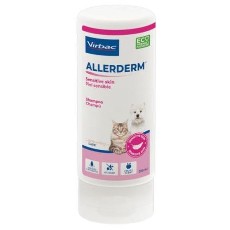 VIRBAC champu Allerderm piel sensible 250 ml