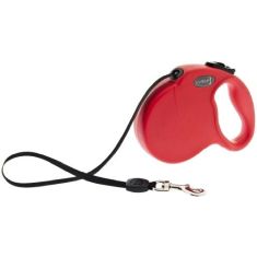 FERRIBIELLA perro correa Wrap retractil roja